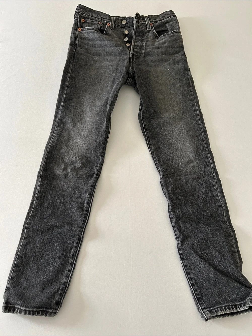 Levi's Men's Slim Jeans in Washed Black